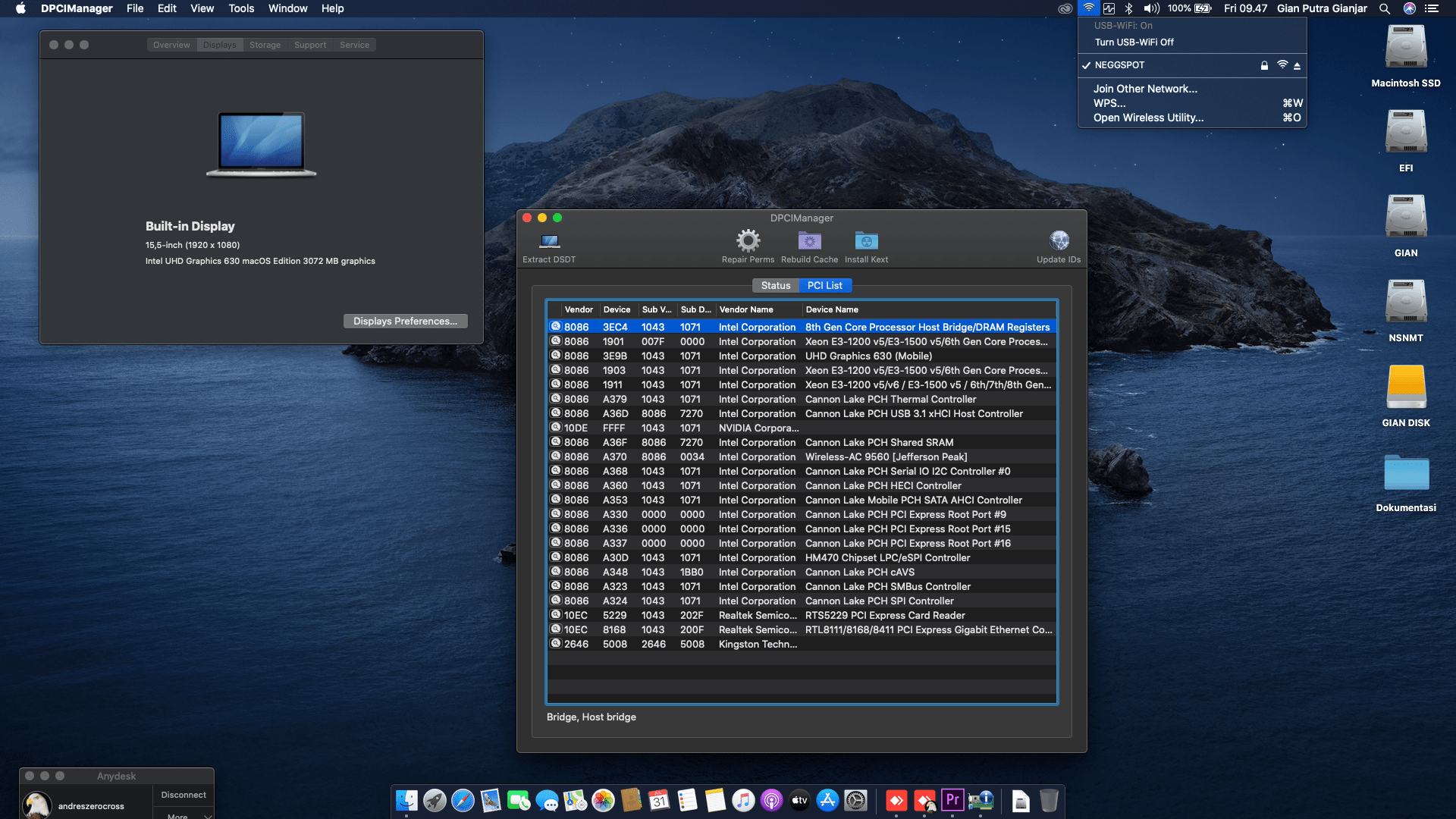 Asus ROG GL503GE EN129T 2nd [CoffeeLake   Intel UHD 630 + I2C] 2